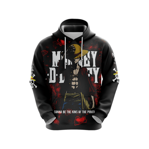 ONE PIECE Monkey D Luffy King Of The Pirates Pullover Hoodie