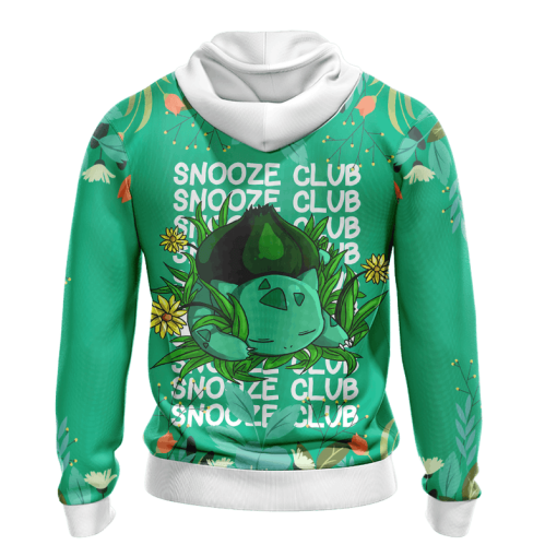 POKEMON Bulbasaur Snooze Club Pullover Hoodie