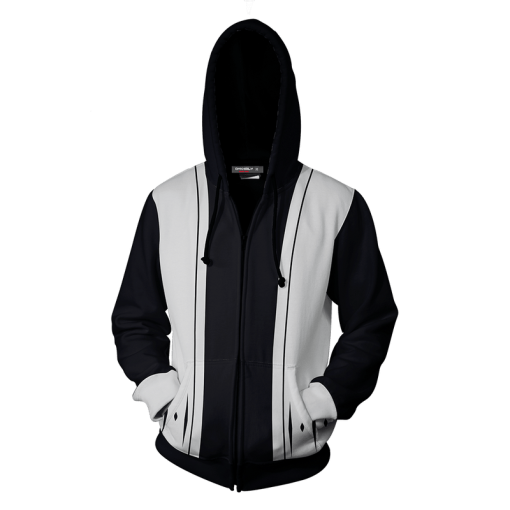 BLEACH Byakuya Kuchiki Cosplay Zip Up Hoodie