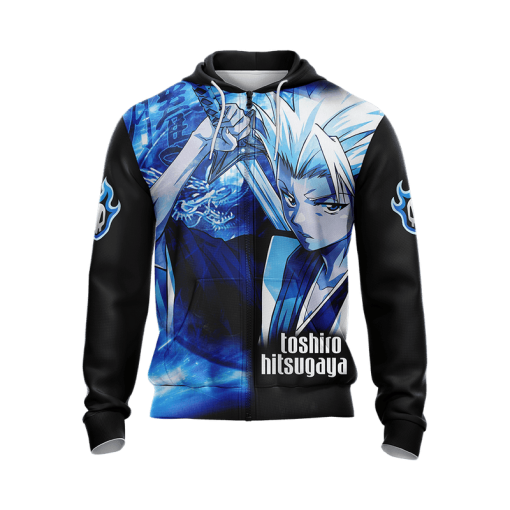 BLEACH Tōshirō Hitsugaya New Design Zip Up Hoodie