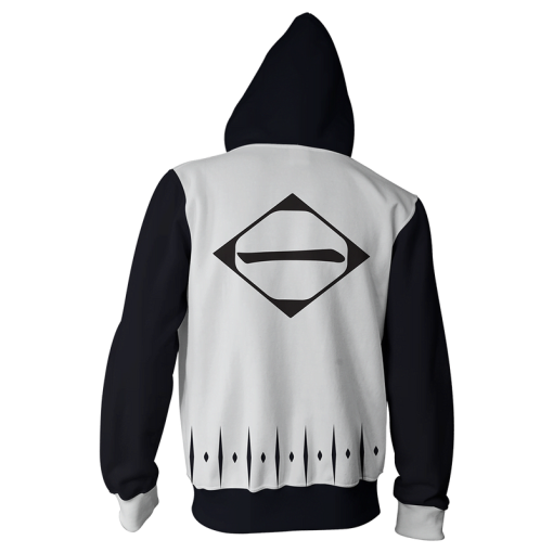 BLEACH Genryusai Shigekuni Yamamoto Cosplay Zip Up Hoodie